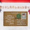 VCNY 1'6"x2'6" Holiday Postcard Outdoor Coir Doormat - 3 of 4