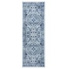 Entryway Runner Rug - Washable Vintage Low Pile Carpet, Non-Slip Lightweight Floor Mat for Kitchen, Bedroom & Bathroom - 3 of 4