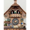 14" Musical Cuckoo Clock with Woodcutter & Waterwheel - 2 of 4