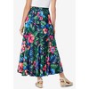 Woman Within Plus Size Wide Elastic Waist Skirt - 3 of 4