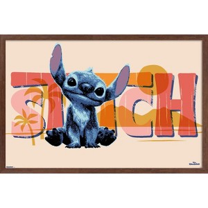 Trends International Disney Lilo & Stitch (2025) - Stitch Framed Wall Poster Prints - 1 of 4