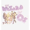Wizard Of Oz Cartoon Group Shot Women's Crew Neck Short Sleeve Crop Tee - 2 of 2