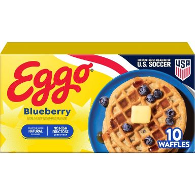 Eggo Frozen Waffles Blueberry - 12.3oz/10ct
