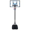 Vynxaria Adjustable Portable Basketball Hoop - Height 4.74ft to 10ft for Indoor & Outdoor Use - 4 of 4