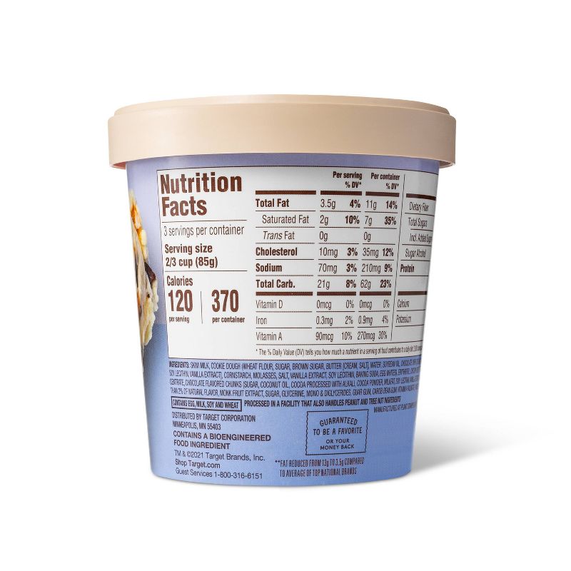 Reduced Fat Cookie Dough Ice Cream - 16oz - Favorite Day&#8482;, 4 of 11
