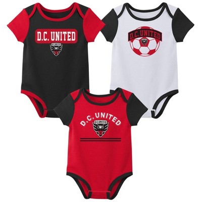 MLS D.C. United Infant Boys' 3pk Bodysuit