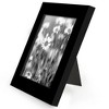 Americanflat 4x4 Picture Frame with Polished Plexiglass - Set of 12 - Signature Collection - Picture Frames with Engineered Wood - Black - 4 of 4