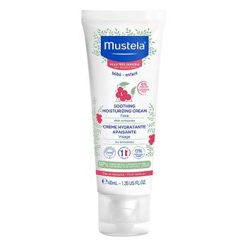 Mustela Sensitive Soothing Moisturizing Baby Face Cream - Unscented - 1.35 fl oz