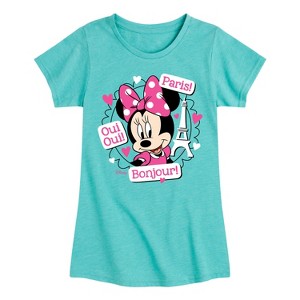 Girls' - Disney - Mickey & Friends Fitted Short Sleeve Graphic T-Shirt - 1 of 4