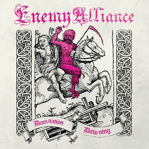 Enemy Alliance - Damnation Dawning (Rosa Vinyl) - 1 of 1