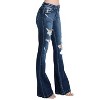 Women's Katie Mid Rise Stretch Flare With Trouser Hem - Petra153 - 2 of 4