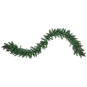 Northlight Real Touch™️ Mixed Eden Pine Artificial Christmas Garland - Unlit -  9' x 12" - 1 of 4