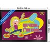 Trends International Disney Lizzie McGuire (2001) - Oh Yeah, I’m Cool. Framed Wall Poster Prints - 3 of 4