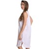Dreamcrest Sleeveless Woven Nightgown with Floral Embroidery - Cute PJ Babydoll Sleepwear - 2 of 3