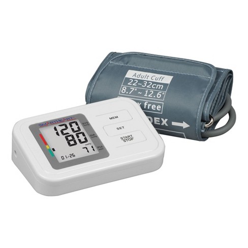 Smartheart Blood Pressure Monitor | Adult Wrist Cuff | Advanced Inflation Techno