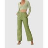 Women's Mia Vegan Leather Pant - finders keepers - 3 of 4