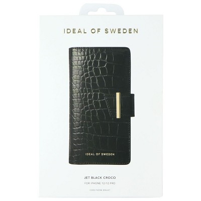 iDeal of Sweden Phone Wallet Case for Apple iPhone 12 and 12 Pro - Black