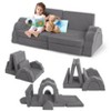 TROPOW 11pcs Modular Kids Play Couch, Children Sectional Sofa Floor Toddler Couch for Kids Creative Play, Convertible Foam Floor Sofa for Playroom - 3 of 4