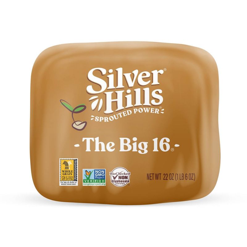 Silver Hills Bakery Vegan The Big 16 Sprouted Grain Bread - 22oz, 6 of 9