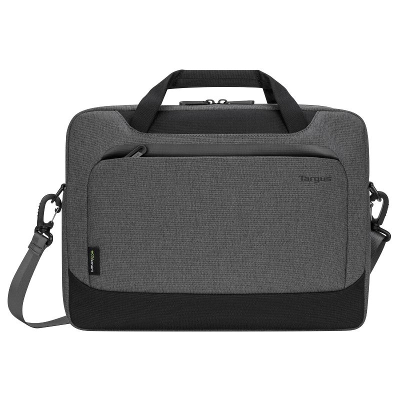 Targus 14&#34; Cypress Slim Briefcase with EcoSmart - Gray, 1 of 11