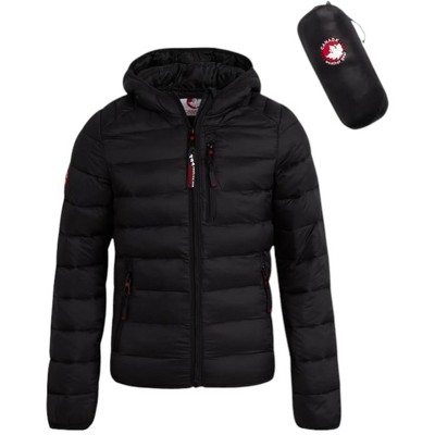 Canada Weather Gear Girls Puffer Jacket - Lightweight Packable Bubble Coat Water Resistant Outerwear Jackets for Girls (7-16)