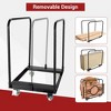 Drywall Cart Steel Panel Truck, Heavy Duty Flatbed Dolly Carts with Wheels, Table Cart with 1500 Lbs Capacity Utility Tool Cart - 4 of 4