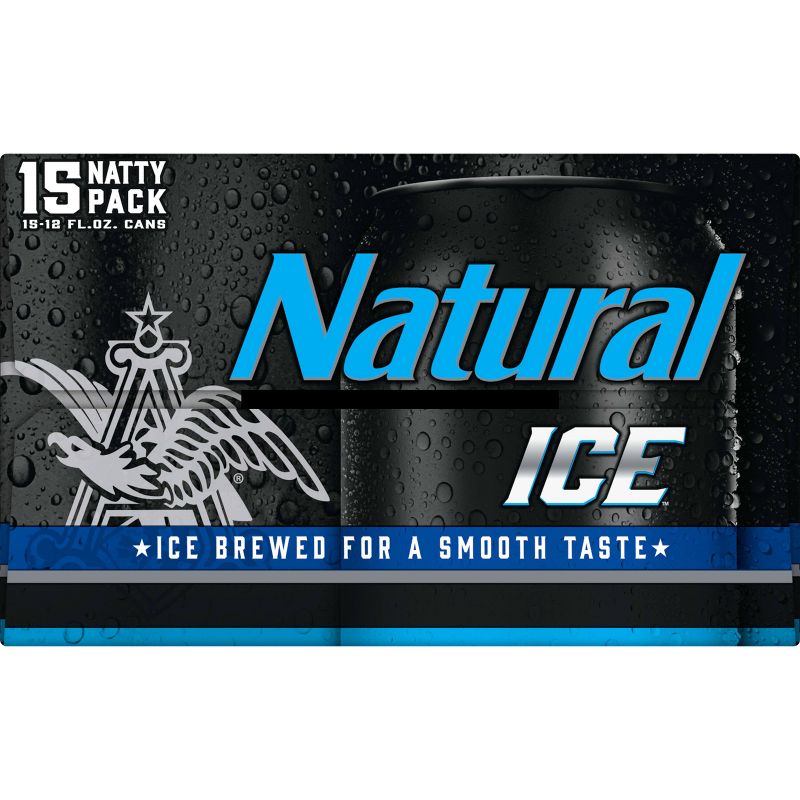 Natural Ice Beer - 15pk/12 fl oz Cans, 5 of 10