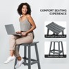 Karl Home | 24 in. Outdoor Bar Stools Set Of 2 - 2 of 4