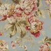 RLF Home Fleurette Tailored 100% Cotton with Fully Lined 3" Rod Pocket Valnance for Windows 50" x 14" Mist - 4 of 4