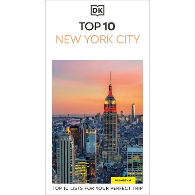 DK Top 10 New York City - (Pocket Travel Guide) by  Dk Travel (Paperback)