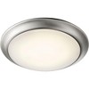 Quorum Lighting 1 - Light Flush Mount in  Satin Nickel - 2 of 2