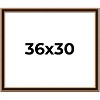 PosterPalooza | Weathered Gold Picture Frame - UV Acrylic, Backing Board, Hanging Hardware Included - 2 of 4