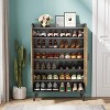 Tribesigns 7-Tier Wooden Shoe Cabinet - image 3 of 4