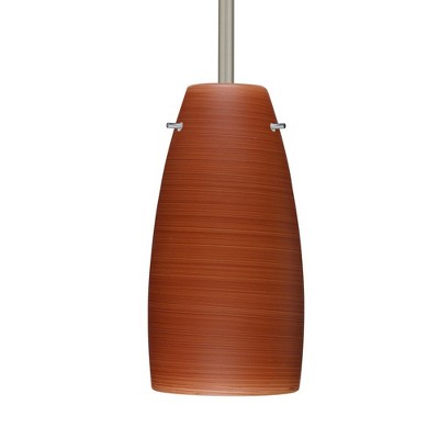 Besa Lighting Tao 10 1 - Light Pendant in  Satin Nickel