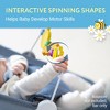 Impresa Wooden Baby Arch Toy Attachment Compatible with Baby Bjorn Bouncer, Honey Bee Design to Stimulate Motor Skills - 3 of 4