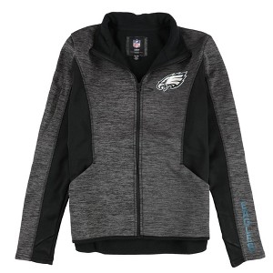 NFL Womens Philadelphia Eagles Track Jacket Sweatshirt - 1 of 2