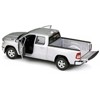 2019 RAM 1500 Pickup Truck Silver Metallic "NEX Models" Series 1/27 Diecast Model Car by Welly - 4 of 4