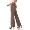 Rekucci Women's Secret Figure Pull-On Knit Wide Leg Pant - 2 of 4