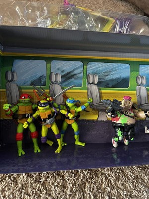 Teenage Mutant Ninja Turtles: Mutant Mayhem Basic Figure Mutant 4-Pack  Bundle by Playmates Toys