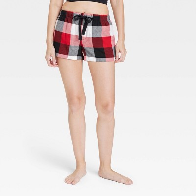 old navy flannel pajama shorts