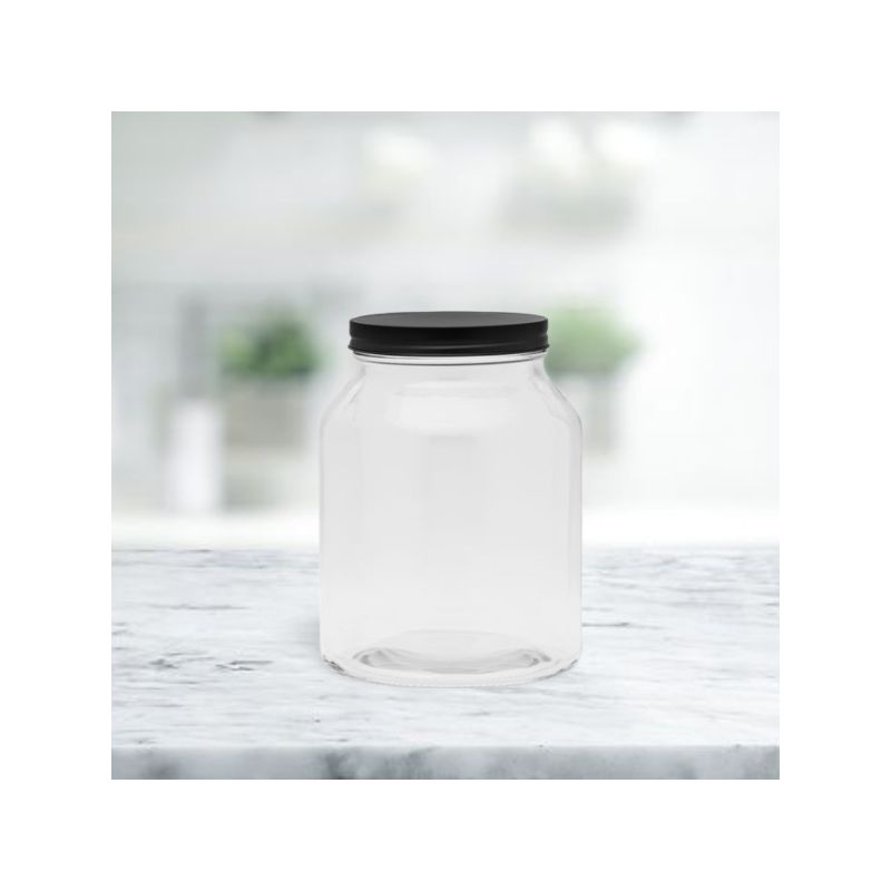 Amici Home Branson Glass Storage Jar, Airtight Food Storage, For Kitchen & Household, 2 of 5