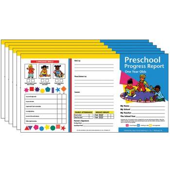 Hayes Publishing Preschool Progress Report (1 year olds), 10 Per Pack, 6 Packs