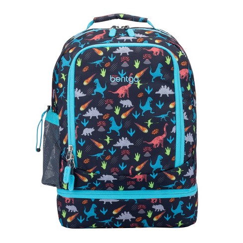 Bentgo Kids' 2-in-1 17 Backpack & Insulated Lunch Bag - Dino