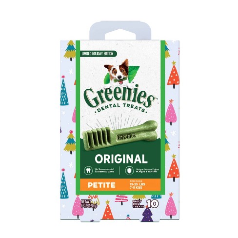 Greenies petite dental clearance dog treats 60 count