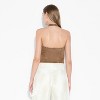 Women's Denim Wrap Halter Top - Wild Fable™ - 3 of 3