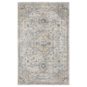 Oriental Weavers Windham WIN03 Grey / Gold Indoor Area Rug - 2'6" x 10' - 1 of 4