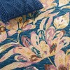 Blossom BLM462 Handmade Tufted Area Rug - Blue/Plum - 4' X 6' - Safavieh - 4 of 4