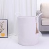 Unique Bargains Handcrafted Odorless Cotton Rope Widened Handles Storage Basket - 4 of 4