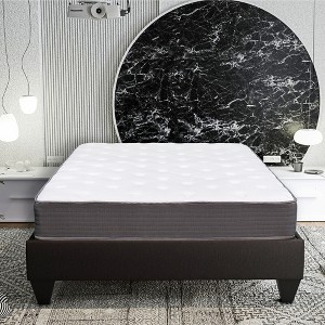 PAGED Gel Memory Foam Mattress Hybrid Mattress with Pocket Spring for Comfortable Sleep - 1 of 4