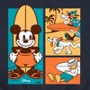 Men's - Disney - Mickey & Friends Graphic Fleece Sweatshirt - 2 of 4
